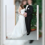 Свадебное платье цвет айвори