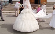 Пышное свадебное платье из свадебного салона ВИВАЛЬДИ